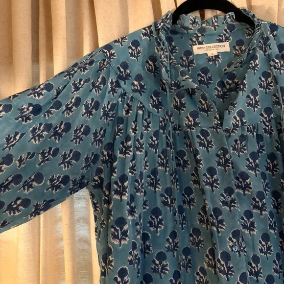 Emerson Fry EMMALINE BLOUSE - LITTLE MARIGOLDS DANUBE ORGANIC - Picture 5 of 10